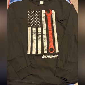SNAPON wrench flag long sleeve shirt